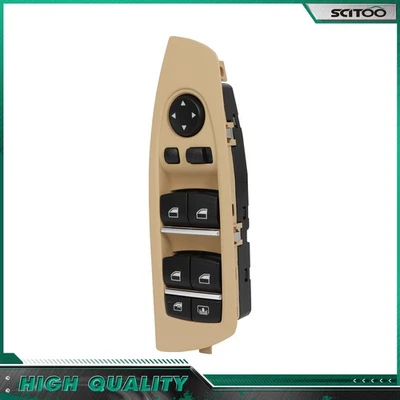 Interruptor de ventana eléctrica para BMW 740i 740Li 2011-2015 todo gasolina sedán delantero izquierdo Foto 1 de 4