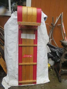 vintage/ wooden toboggan nice 10765 - Picture 1 of 6