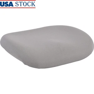 Asiento tapizado de tela marfil premium acolchado repuesto silla respaldo alto medio nuevo - Imagen 1 de 10