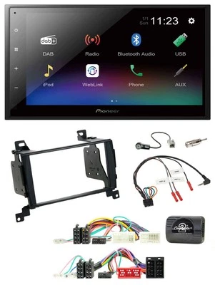 Pioneer USB Bluetooth DAB 2DIN Lenkrad Autoradio für Hyundai Santa Fe 2010-2012 - Bild 1 von 4