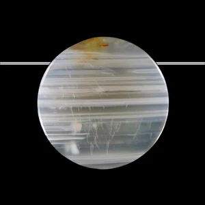 Spiderweb Agate 35x35x7 mm Pendant bead HF325009 - Picture 1 of 4