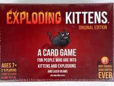 NEW Exploding Kittens Card Game Family Friendly Adult Party Board Games Ages 7+