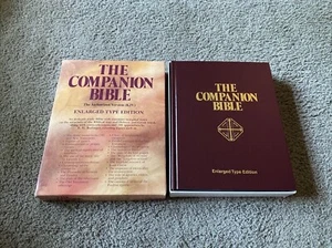 KJV Authorized Companion Hardcover Bible, Enlarged Type Edition in Original Box - Foto 1 di 9