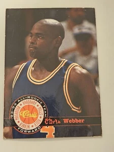 Chris Webber 1993-94 Classic Games Draft #13 All-Rookie Team - Picture 1 of 2