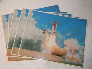 Lot of 5 - 8" x 10" Photo NASA Photo Space Shuttle Atlantis Liftoff 1989 - Picture 1 of 7