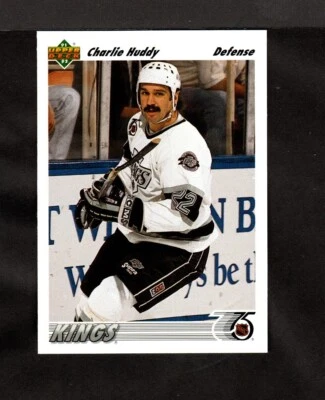 Hockey Card - Charlie Huddy - Kings - Upper Deck  - 1992 - #569 - Image 1 of 2