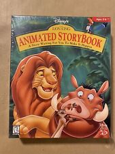 Disney's The Lion King Animated StoryBook PC CD-Rom 1995 Windows New