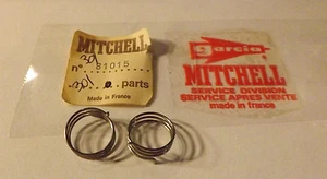 2 NOS Garcia Mitchell 301 304 306 406 401 340 Fishing Reel Bail Springs 81015 - Picture 1 of 1