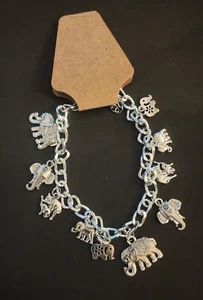 Zubehör Geschenk Schmuck Elefant Bettelarmband verstellbar Strumpf Füller  - Bild 1 von 3