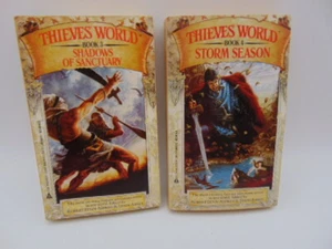 Thieve's World Ser.; Books 3 &4 (Shadows of Sanctuary & Storm Season) Asprin & A - Picture 1 of 10