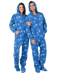 Its A Snow Day Adult Hoodie Fleece One Piece - Picture 1 of 6