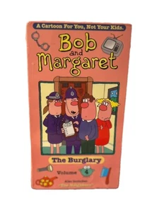 Bob and Margaret - Vol. 4 -The Burglary (VHS, 1999) Brand New & Sealed Vintage - Imagen 1 de 4