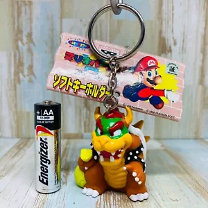 Banpresto 1999 Nintendo Super Mario Fiesta Figura Llavero Bowser - Imagen 1 de 8