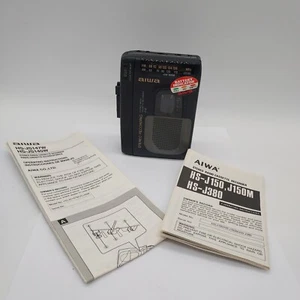VTG Aiwa Model HS-JS145W Radio AM/FM Cassette Player Recorder W/ Manual JS145 - Picture 1 of 12
