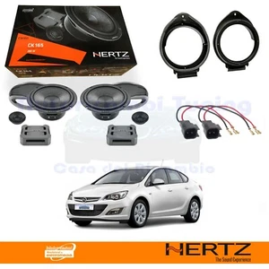 Hertz CK165 Casse a 2 vie Altoparlanti Anteriore OPEL ASTRA J dal 2009 al 2015 - Picture 1 of 8