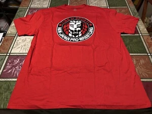 RARE NJPW Canada Shirt XL Extra Large AEW New Japan Pro Wrestling WWF WWE TNA - Picture 1 of 7