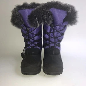 KAMIK YOUTH Snow Gypsy Winter Schneestiefel lila/schwarz Größe 3 - Bild 1 von 9