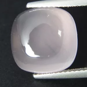 8.74Cts Genuine Natural Rose Quartz 12.7mm Cabochon Cushion Shape Gemstone - Picture 1 of 3