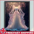 Full Embroidery Eco-cotton Thread 11CT Printed Crystal Gown Cross Stitch 40x50cm