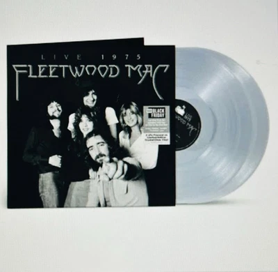 Fleetwood Mac Live 1975 2LP Crystal Clear Vinyl RSD Record Store Day 2025 LTD ED - Image 1 of 3