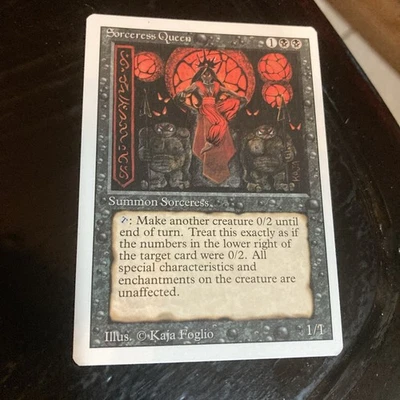 Sorceress Queen - Revised Edition # MTG Magic The Gathering Euc - Image 1 of 2