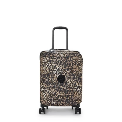Kipling SPONTANEOUS S Cabin-Sized 4-Wheeled Suitcase - Wild Leopard RRP £195 - Image 1 of 4