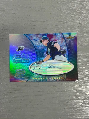 2001 Topps Finest Josh Hamilton #FA-JH Auto - Image 1 of 2