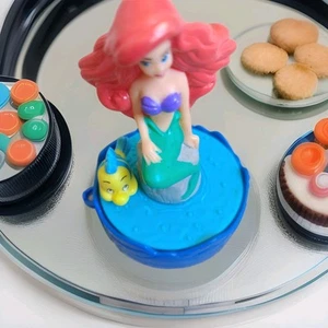 Vintage McDonald's Little Mermaid Ariel & Flounder Happy Birthday Train Toy 1994 - Picture 1 of 8