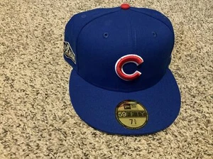 Chicago Cubs New Era 59Fifty Hat Men’s Size: 7 5/8 Cap 2020 Post Season - Picture 1 of 5