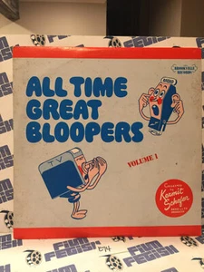 All-Time Great Bloopers: Broadcasting’s Most Hilarious Boners 2-LP Vinyl [E74] - Picture 1 of 4