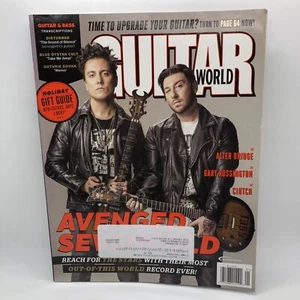GUITAR WORLD - JANUARY 2017 - AVENGED SEVENFOLD Cover - Govan, Cult, Distrurbed - Picture 1 of 4