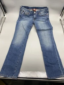 Lucky Brand Womens Lola Straight Jeans Size 6/28 Regular Blue Denim Wash  - Picture 1 of 10