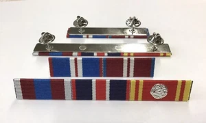 Gold Diamond Platinum Kings Coronation+ Fire LSGC With Rosette Medal Ribbon Bar