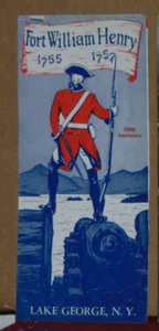 1957 Promotional Brochure for Fort William Henry at Lake George, New York - Picture 1 of 1