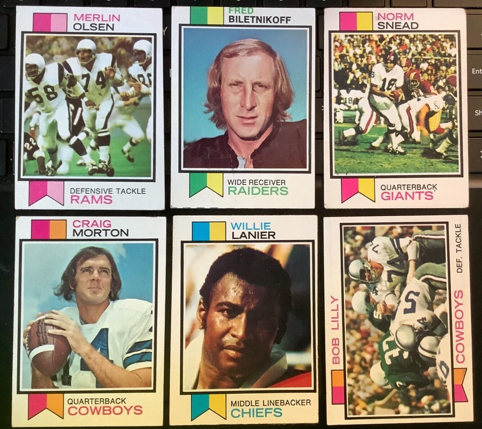 1973 Topps Football Cards - YOU PICK - Complete your Set! #300-#526 - Image 1 of 1