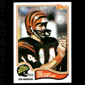 1982 Topps - Record Breaker Ken Anderson #1 Cincinnati Bengals π Football Card - Picture 1 of 3