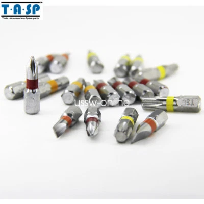 20PC Screw driver Bits Kit 1/4 inch Hex Shank CRV Phillips with Mini Case 25mm - Image 1 of 4