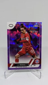 2022-23 Topps Chrome Sapphire Women's UEFA Lina Magull Purple 12/15 #90 - Picture 1 of 2
