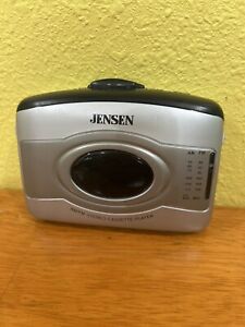 Jensen SCR-60 Portable Stereo Cassette Tape Player AM/FM Radio WORKING