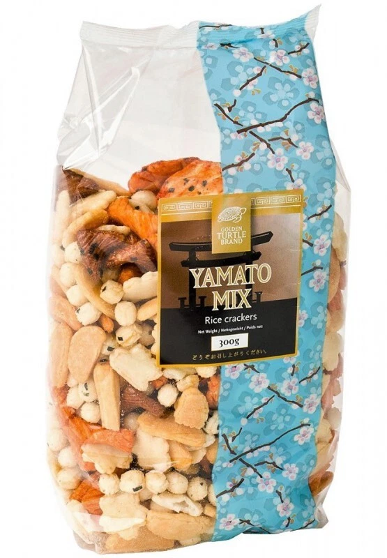 10er Pack - GOLDEN TURTLE Reiscracker Yamato Mix (10x 300g) | Cracker | Snack KV - Bild 1 von 1