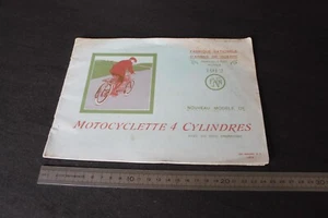 (MN6/A) Prospekt Motorrad 4 Zylinder FN Belgien 1912 - Bild 1 von 9