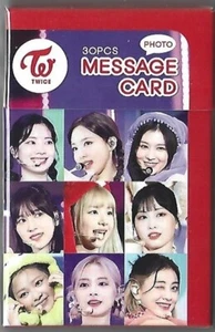 Tarjeta de mensaje fotográfico DOS VECES (paquete 30P) K-POP 2204 - Imagen 1 de 3