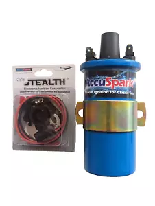 Electronic Ignition Kit & Ballast Coil for Holden Gemini TX TC TD TE TF TG - Foto 1 di 6