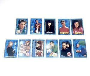 1991 Topps Beverely Hills 90210 Trading Cards  Complete Sticker Set 11 Cards