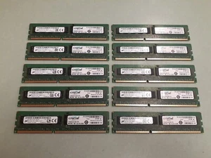 Micron 80GB (10x8GB) PC3L-12800R DDR3 Server Memory MT18KSF1G72PZ-1G6N1KG 1449 - Picture 1 of 3