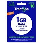 TracFone 1GB Daten Add On für Smartphone, direkt geladen, schnell & rechts