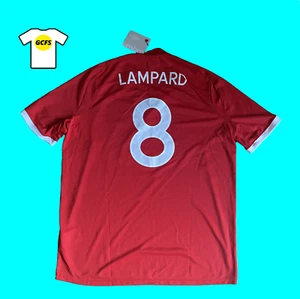 England Away Football Shirt 2010 - 2012 LAMPARD #8 Size L (48) - Picture 1 of 12