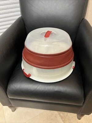 Portapasteles Plegable Progresivo Prepworks, 24 Cupcakes, 2 Niveles A+ Foto 1 de 4