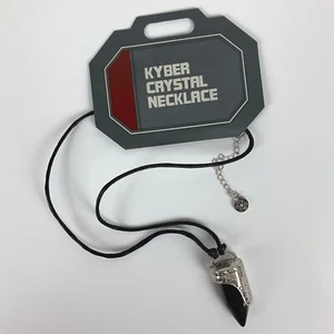 Collar Cristal Kyber Negro Borde Galaxia Star Wars - Primer Orden Sith - Imagen 1 de 2