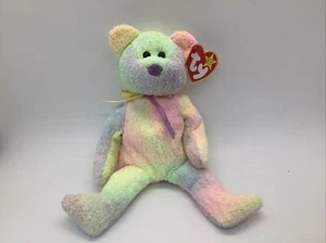Groovy the Bear Retired Ty Beanie Baby/Babies MWMT - Picture 1 of 4
